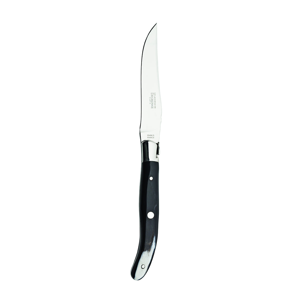 Eleganza Corsa Steak Knives - Horn Tip - Set of 6 - Laguiole Imports