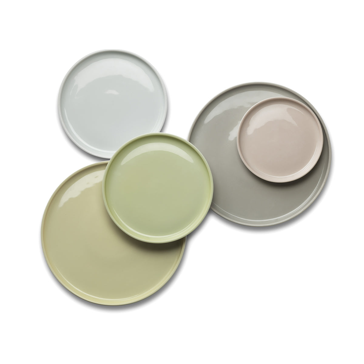 LA VAISSELLE DE L'ECONOME RUTABAGA Set of 4 plates 14 cm