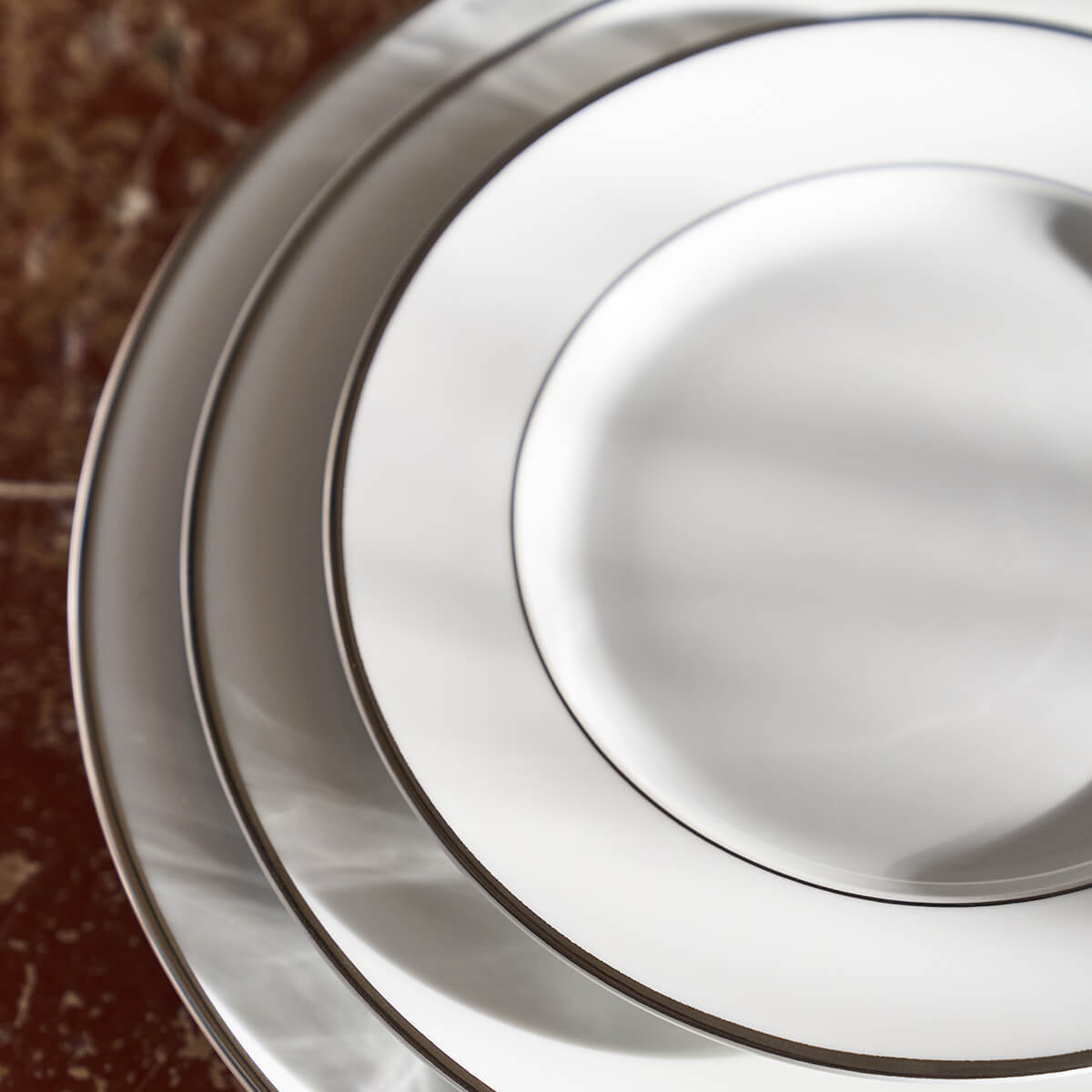 GALON PLATINIUM COLOR Presentation plate 32 cm