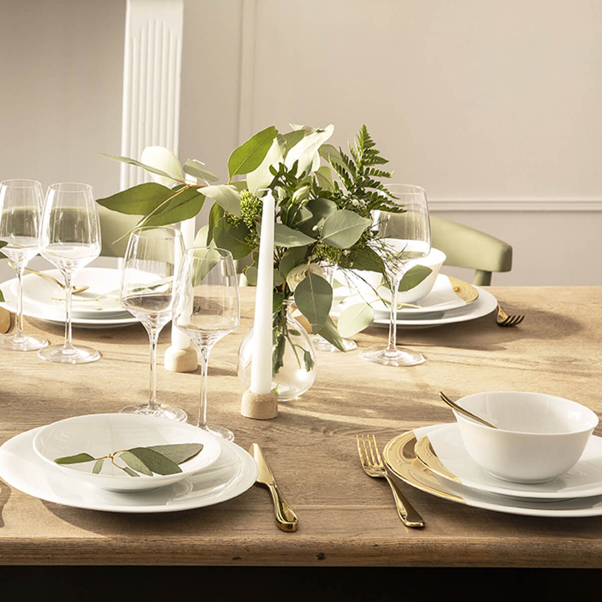 SD ONE WHITE Dessert plate 21,5 cm