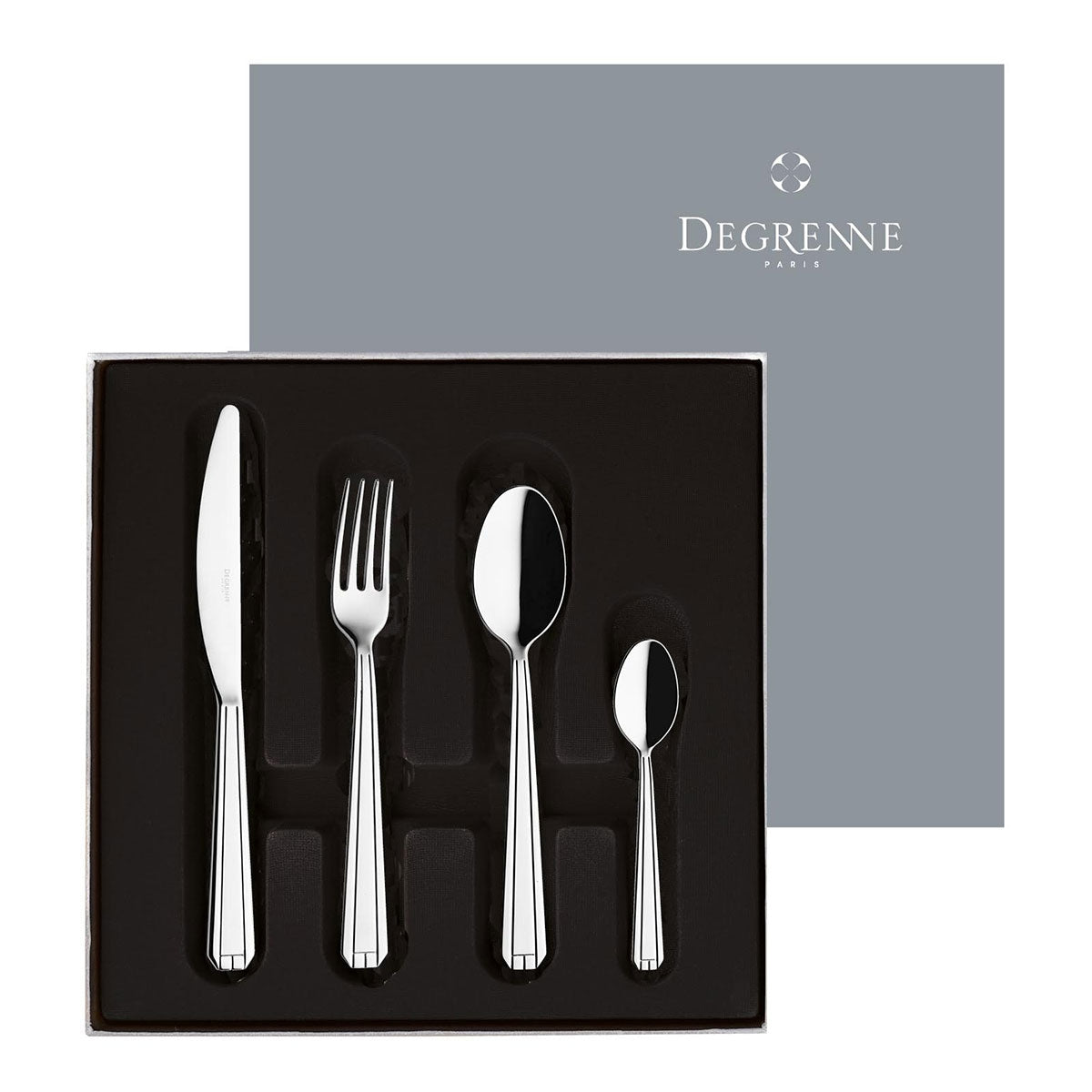 NORMANDY MIRROR FINISH Cutlery set for 24 place settings