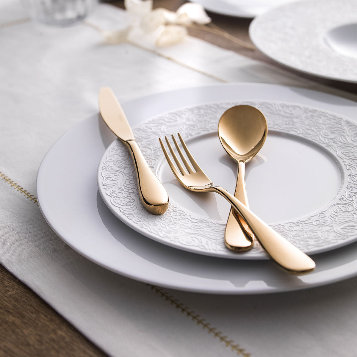 ONDE GOLD FINISH Coffee spoon