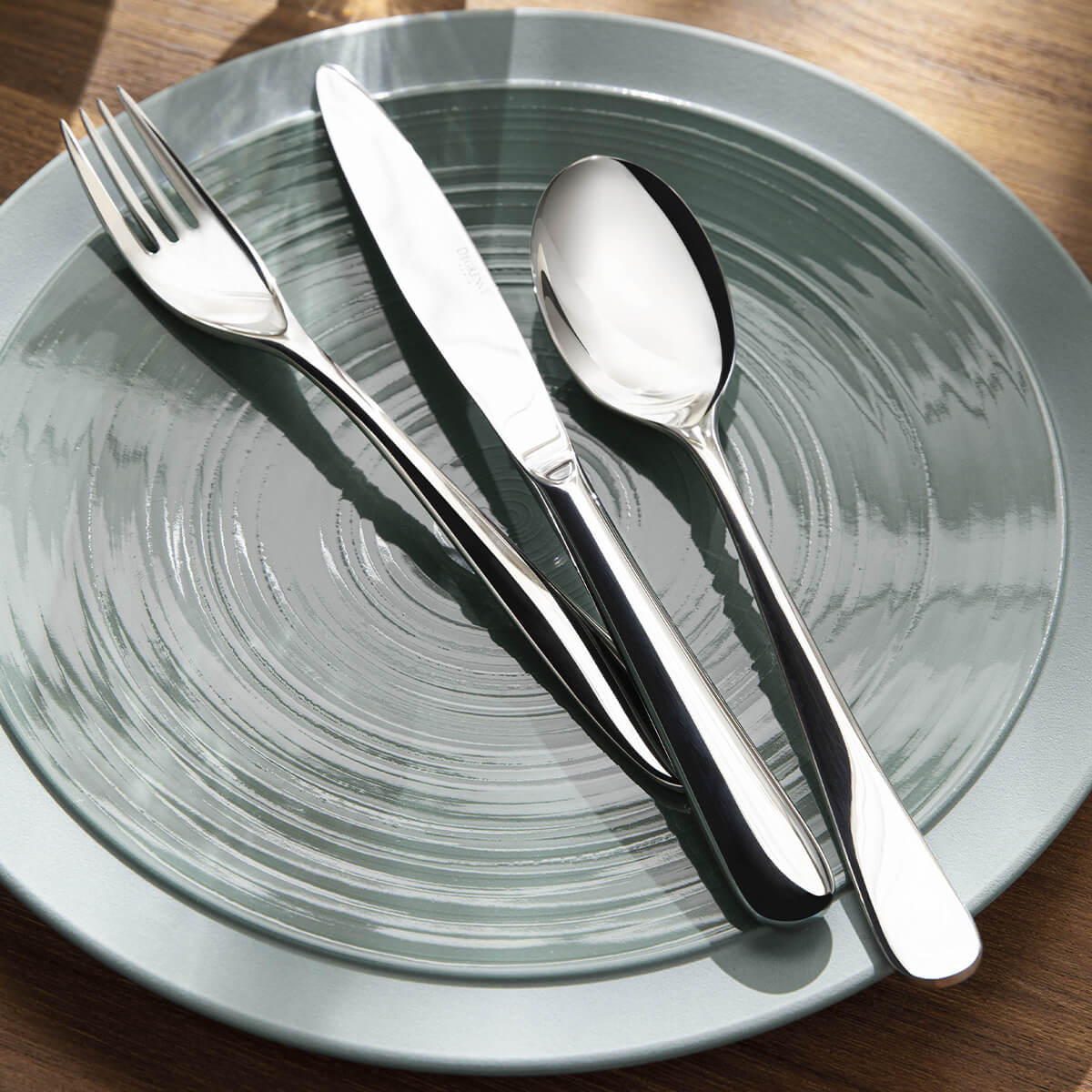 BAHIA GREEN CLAY Plate 26 cm
