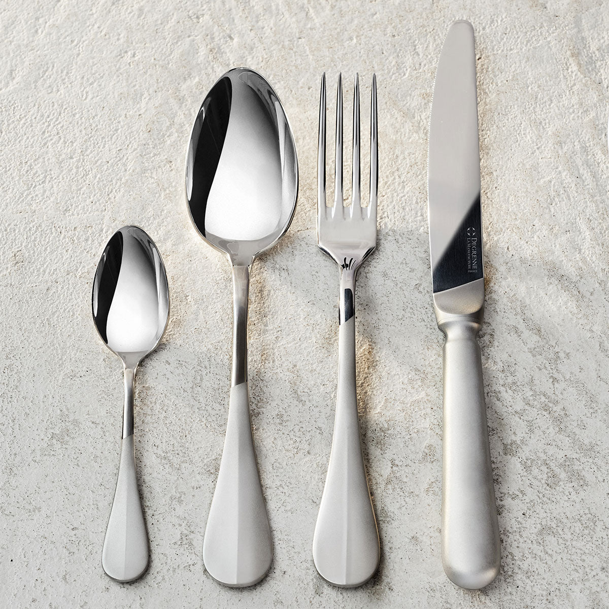 BLOIS CONTRAST FINISH Cutlery set for 24 place settings