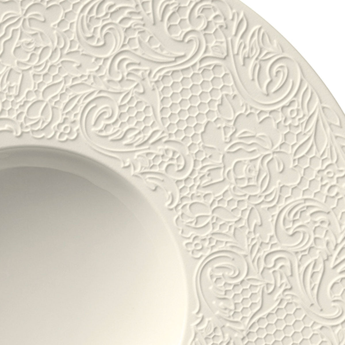 COLLECTION L COUTURE IVORY Small bowl gourmet plate 27.9 cm