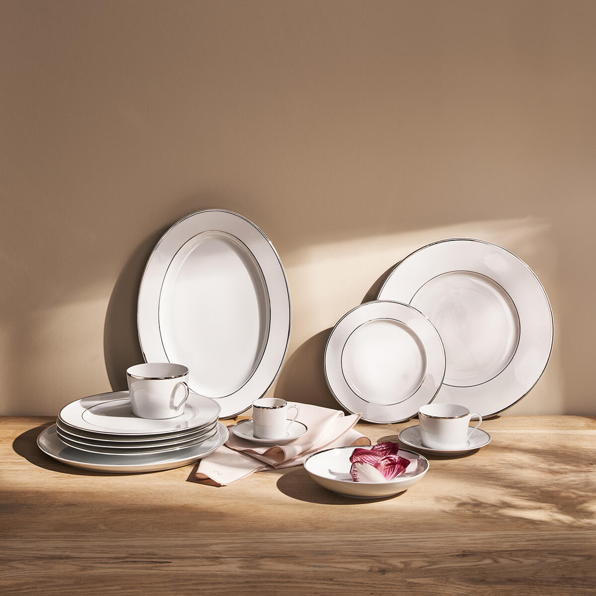 GALON PLATINIUM COLOR Pie dish 31,5 cm