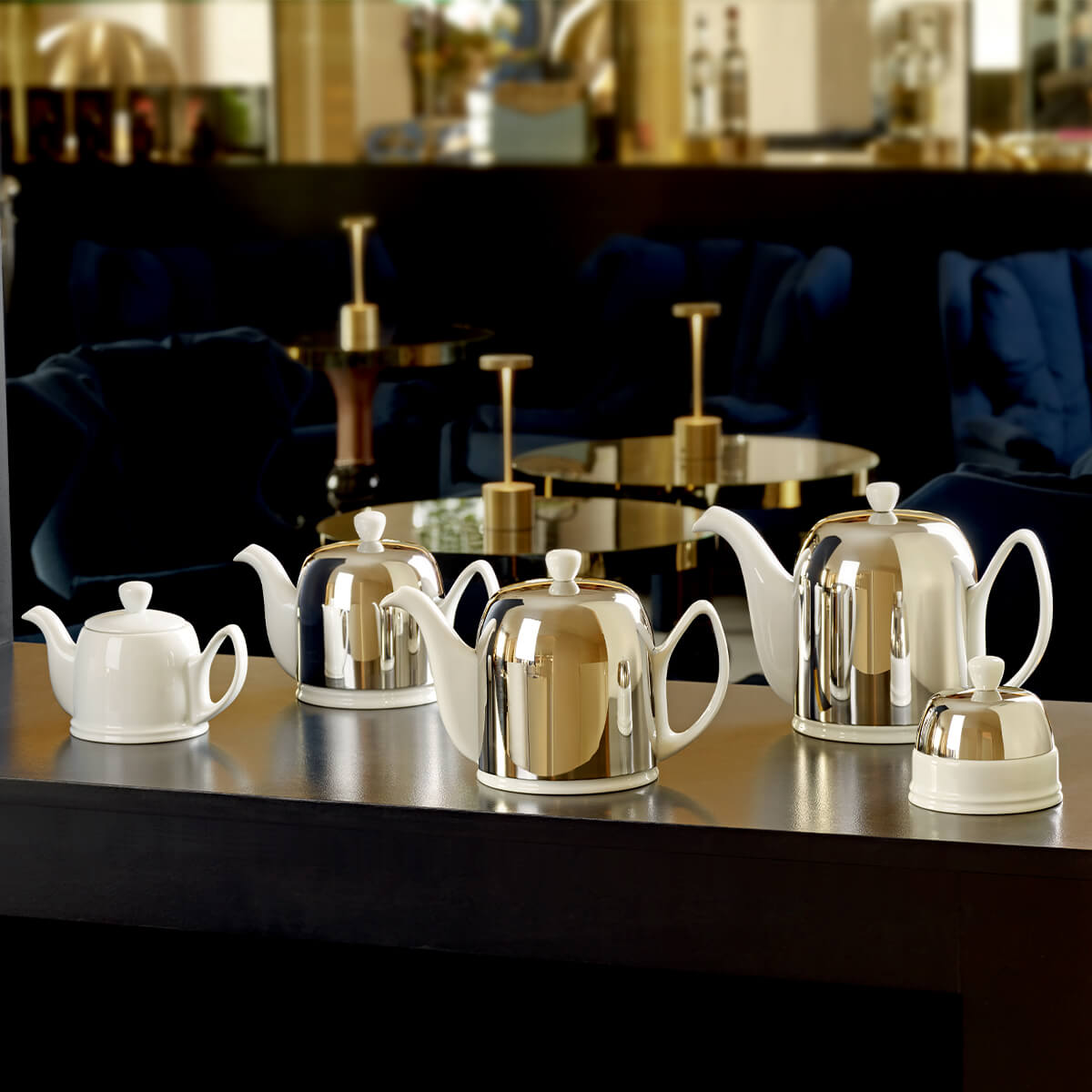 SALAM CLASSIQUE Tea pot 4 cups mirror bell