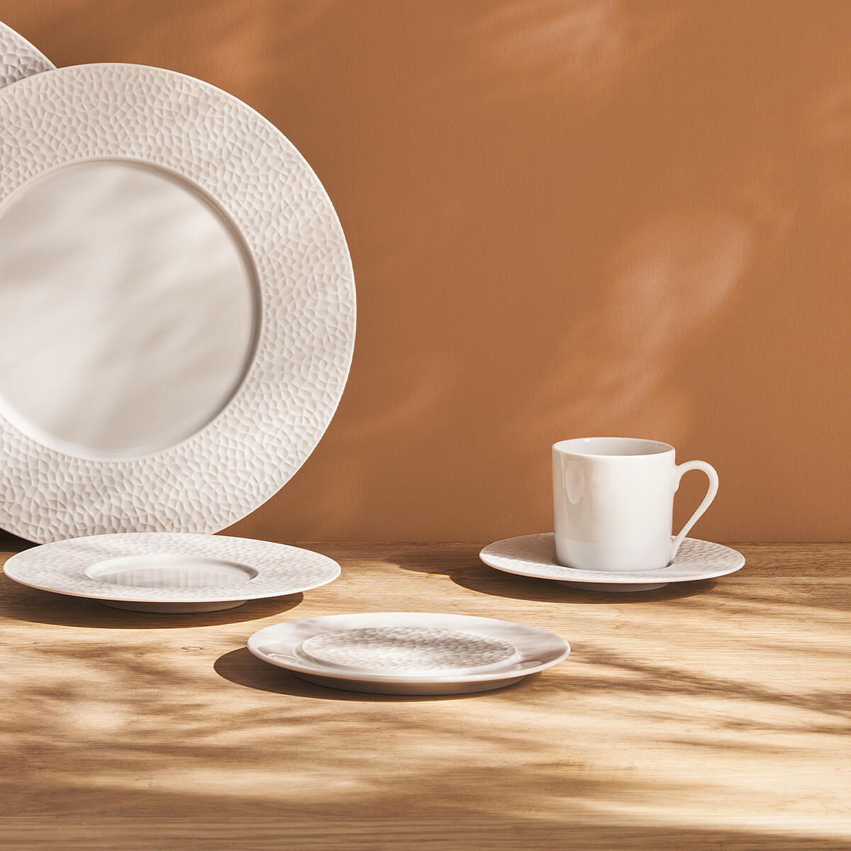 COLLECTION L FRAGMENTS WHITE Bread plate 14 cm