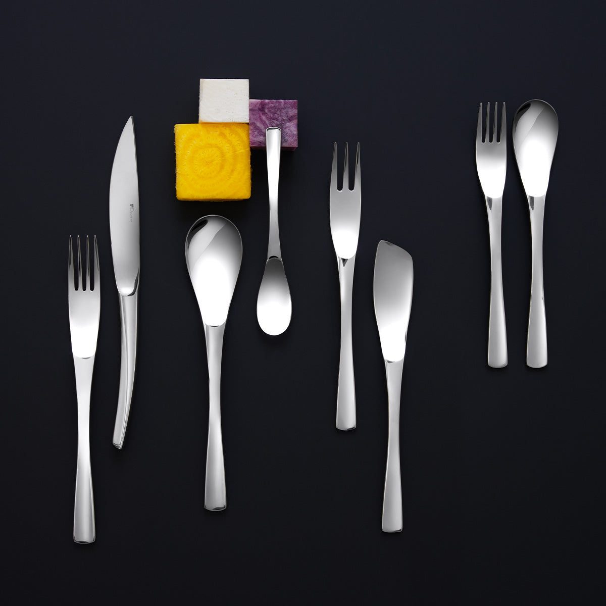 XY MIRROR FINISH Mocha spoon